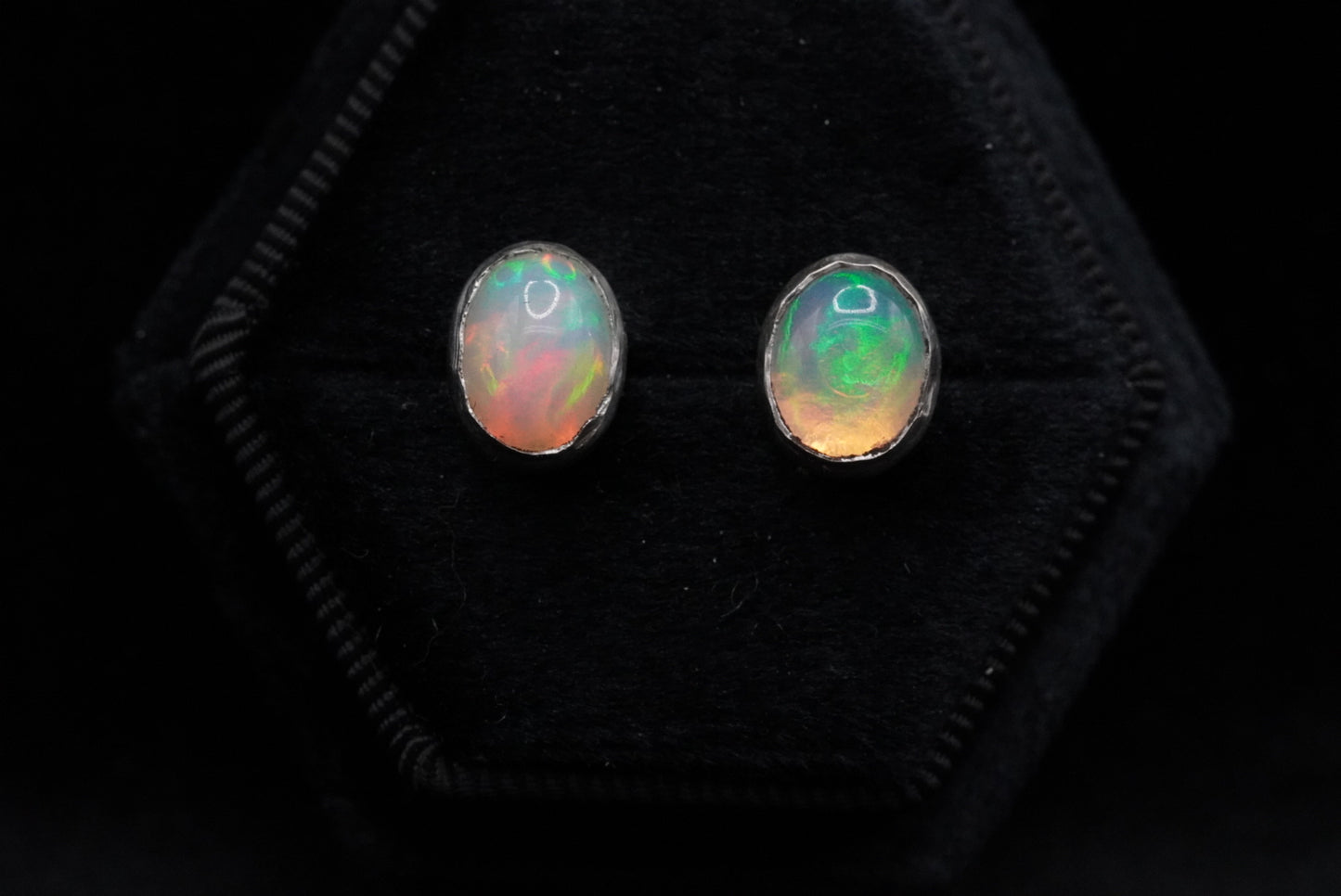 Opal Stud- Made to Order