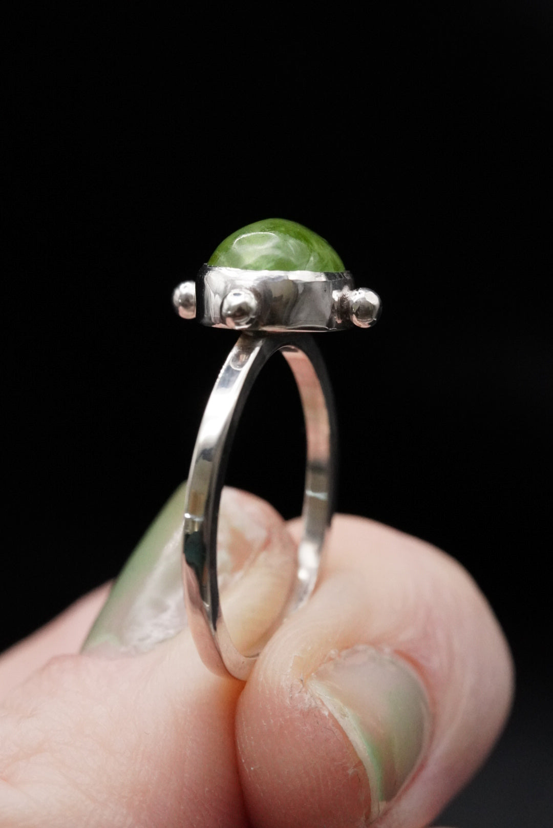 Canticle Ring-Peridot-Made To Order