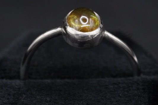 Scholar’s Ring- Sphene, made to order