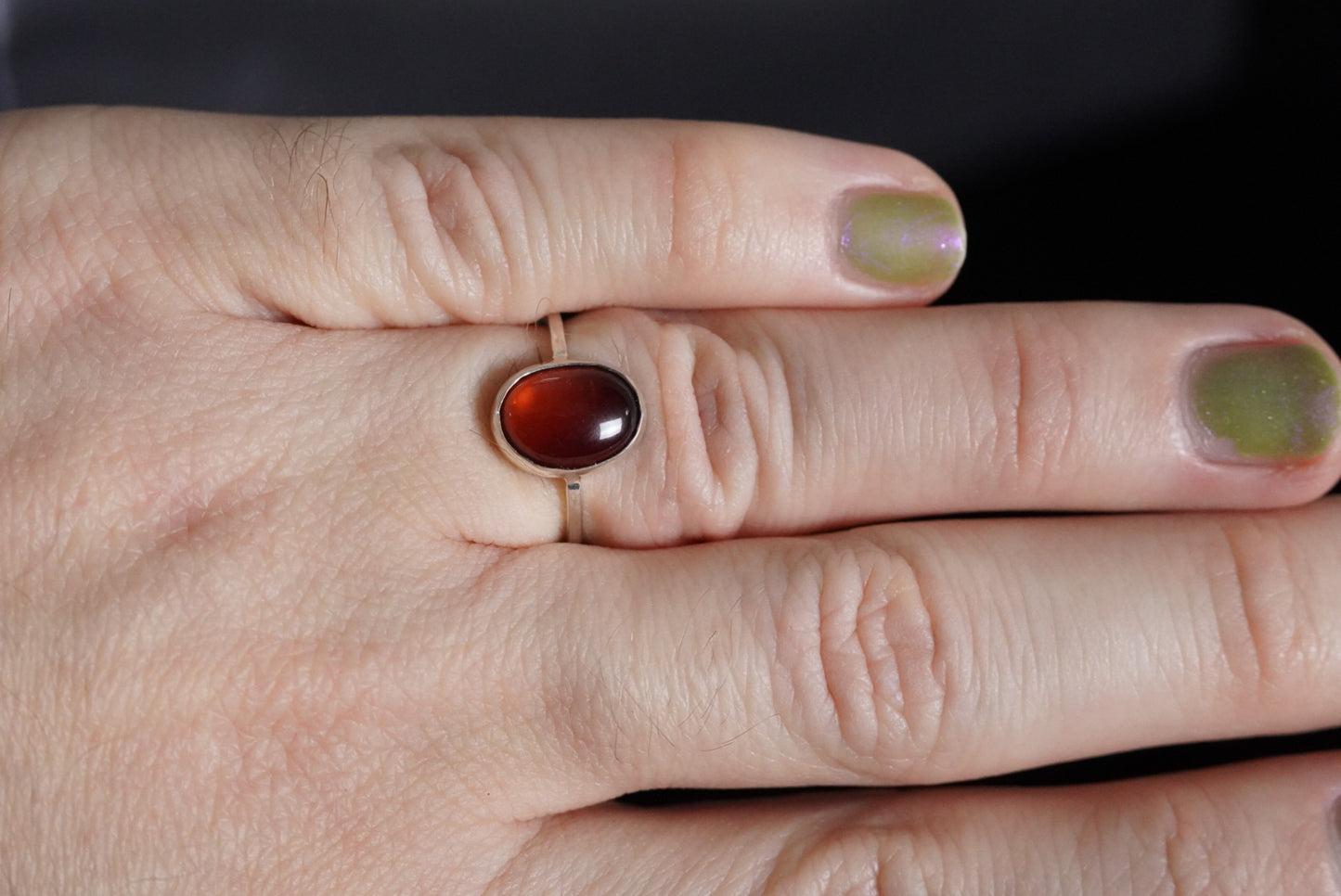 PREORDER- Initiate’s Ring- Garnet