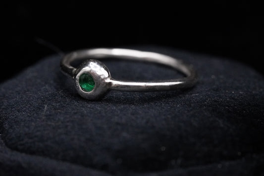 Ocular Ring- Emerald, made to order