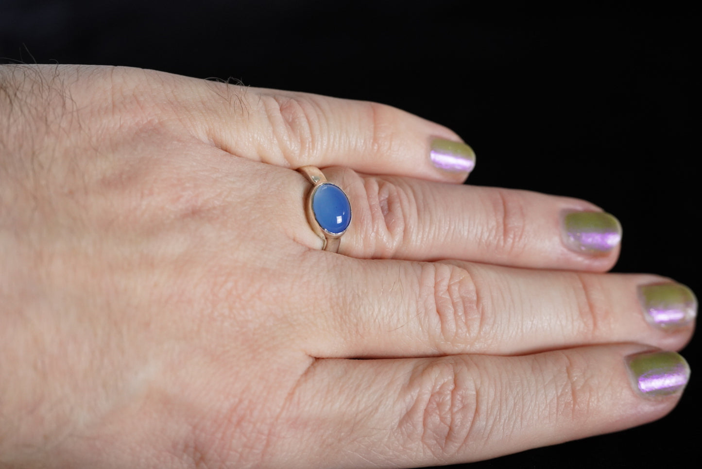 PREORDER- Sage’s Ring - Chalcedony