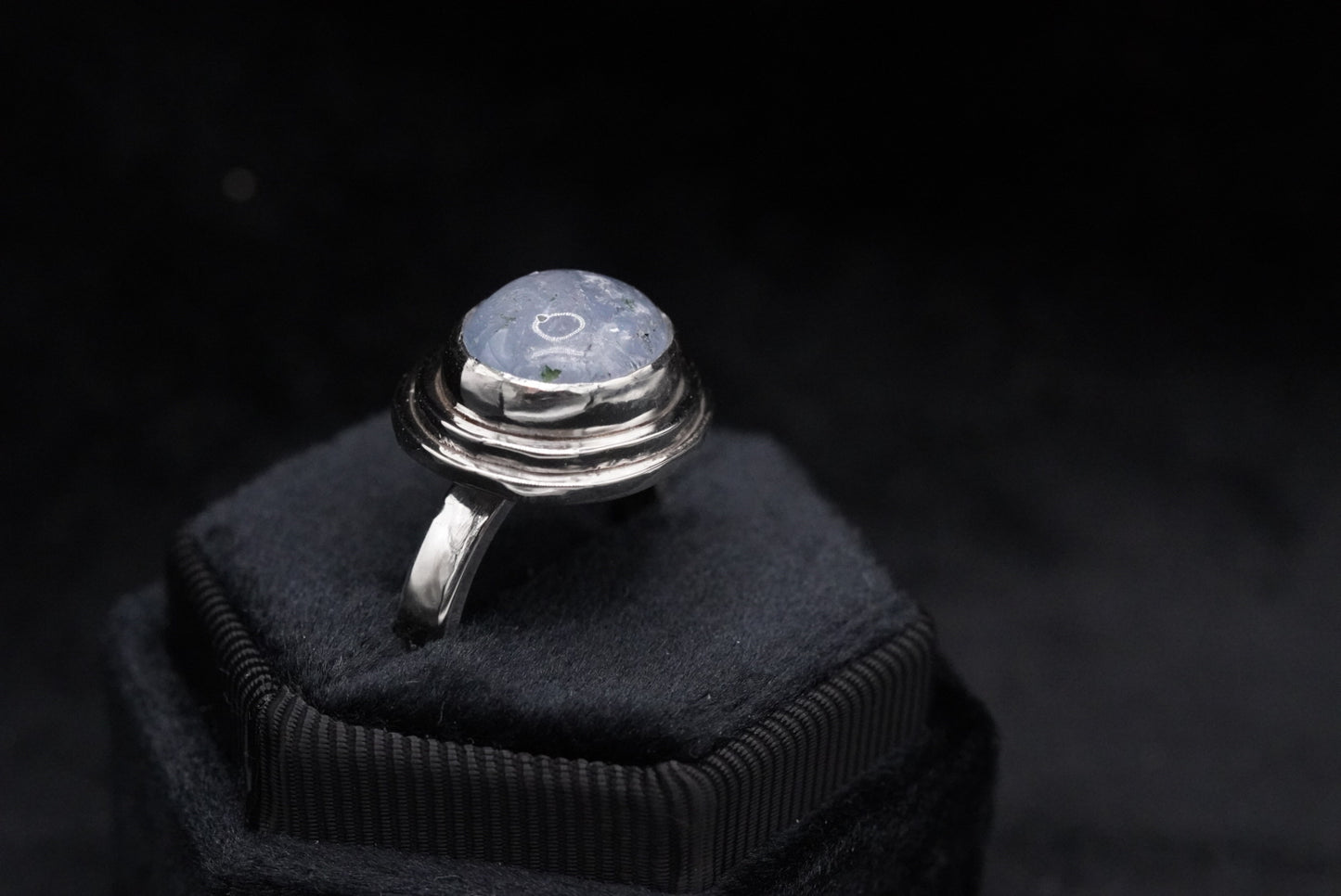 Precipice of Ether-Aquamarine Ring-Size 7