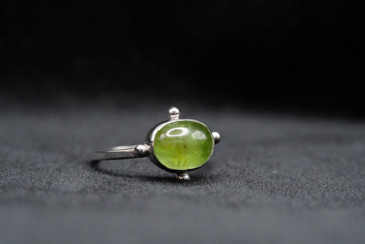Canticle Ring-Peridot-Made To Order