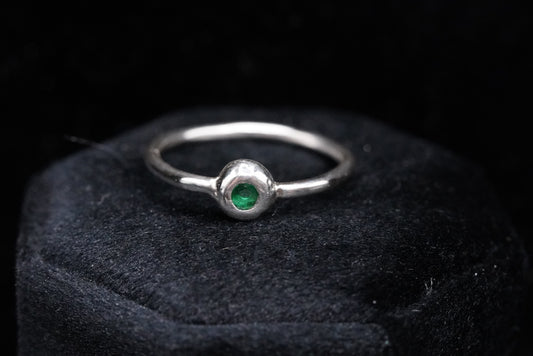 Ocular Ring- Emerald, made to order