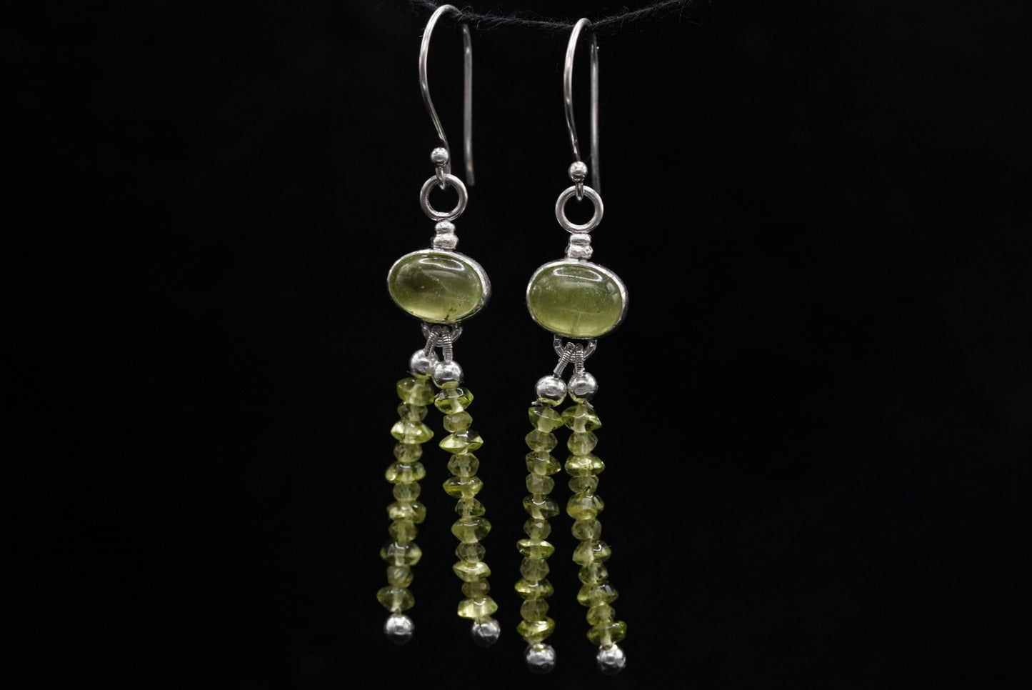 Shrine Maiden Earrings - Peridot