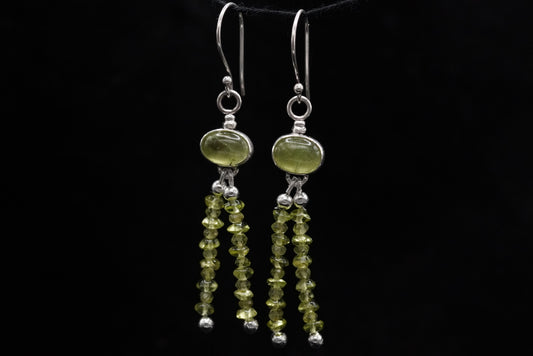 Shrine Maiden Earrings - Peridot