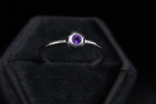 Ocular Ring- Amethyst, made to order