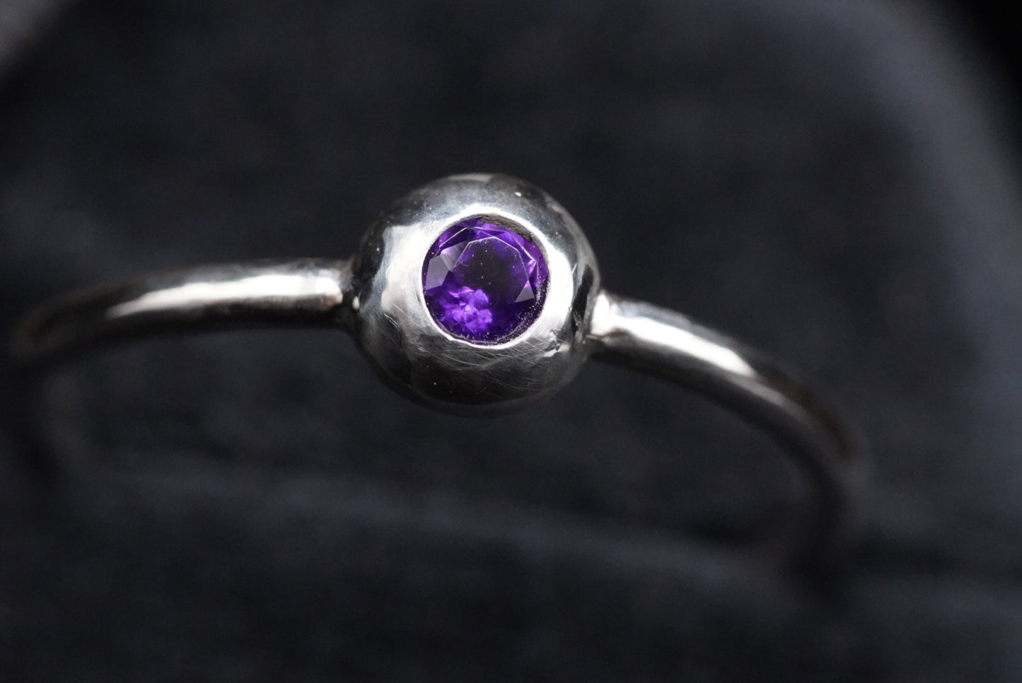Ocular Ring- Amethyst, made to order